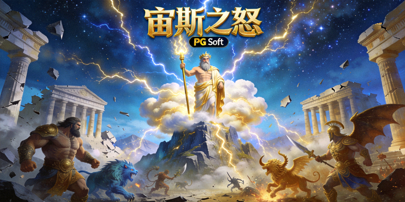 PG Soft神话主题游戏《宙斯之怒》视觉效果展示